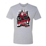 Indiana Hoosiers All Roads Lead to Indy Big 10 Championships T-Shirt