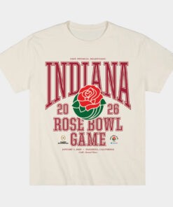 Indiana Hoosiers Fast. Physical. Relentless. 2026 Rose Bowl Game T-Shirt