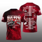 Indiana Hoosiers Football 2025 Championship Game Big Ten T-Shirt