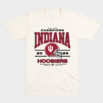 Indiana Hoosiers Homefield 2025 Big Ten Football Champions T-Shirt