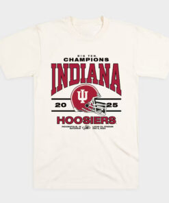 Indiana Hoosiers Homefield 2025 Big Ten Football Champions T-Shirt