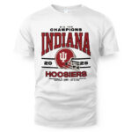 Indiana Hoosiers Homefield 2025 Big Ten Football Champions T-shirtt