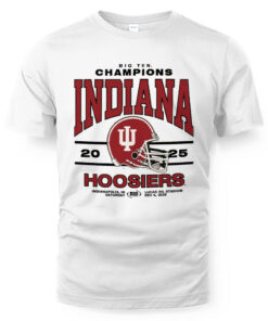 Indiana Hoosiers Homefield 2025 Big Ten Football Champions T-shirt Sweatshirt Hoodie