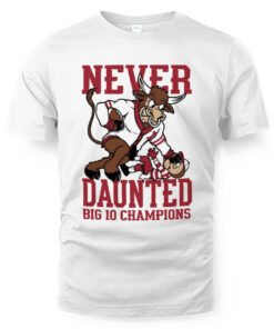 Indiana Hoosiers Never Daunted Big 10 Champions 2025 T-Shirt