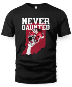 Indiana Hoosiers Never Daunted Football State T-Shirt