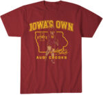 Iowa State Basketball Audi Crooks State Star T-Shirt