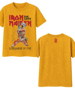 Iron Maiden Somewhere In Time Vintage T-Shirt