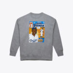 Jackie Robinson Brooklyn Dodgers Gray Cooperstown Sweatshirt