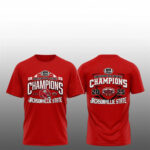 Jacksonville State Gamecocks 2025 Conference USA Champions 2025 Football T-Shirt
