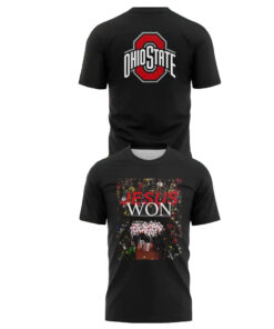 Jesus Won Ohio State Football Graphic T-Shirt