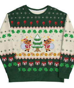 Jingle Animal Crossing Ugly Christmas Sweater 2025