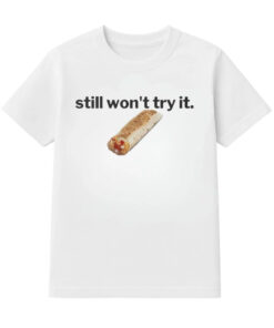 Jokic Rocking Taco Bell Still Won’t Try It T-Shirt
