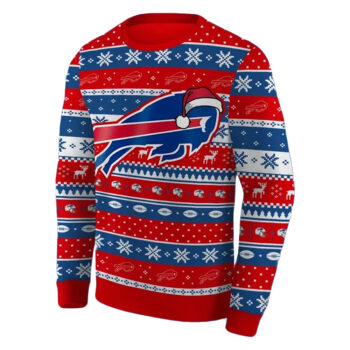Josh Allen Buffalo Bills Signature Edition Ugly Sweater 2025