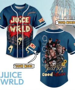 Juice WRLD Good By And Good Riddance Personalized Baseball Jersey