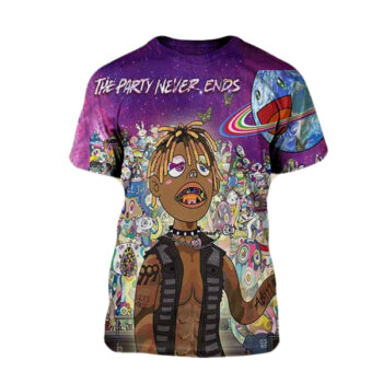 Juice WRLD The Party Never Ends Final Album T-Shirt