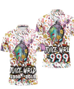 Juice Wrld 999 Future On Drugs Over The World Polo Shirt