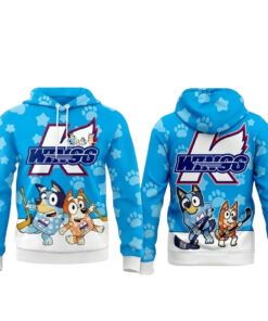 Kalamazoo Wings x Bluey Night Hoodie