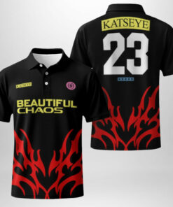 Katseye Merch The Beautiful Chaos Tour 2025 Polo Shirt