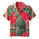King Of Monster Toho Godzilla Hawaiian Shirt