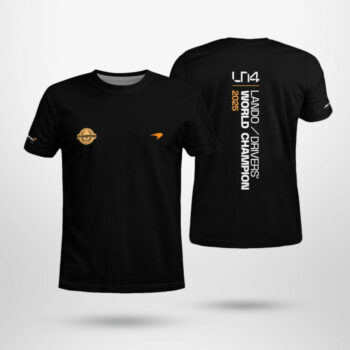 Lando Norris 2025 Drivers’ World Champion T-Shirt