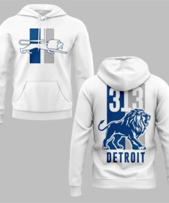 Lions 313 Detroit Hoodie 2025-2026