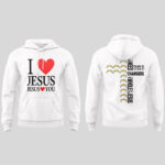 Los Angeles Chargers Cameron Dicker I Love Jesus Jesus Loves You T-Shirt
