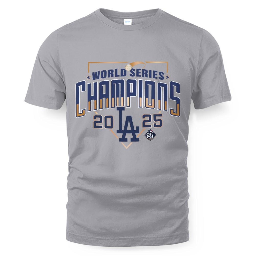 Los Angeles Dodgers Mitchell & Ness Cream 2025 World Series Champions Arch Shirt