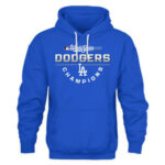 Los Angeles Dodgers Royal 2025 World Series Champions Jersey Roster T-Shirt