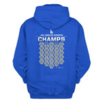 Los Angeles Dodgers Royal 2025 World Series Champions Jersey Roster V-Neck T-Shirt