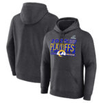 Los Angeles Rams Heather Charcoal 2025 Football Playoffs T-Shirt