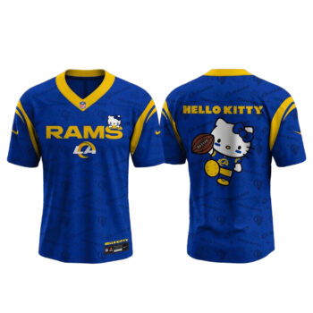 Los Angeles Rams x Hello Kitty Football Jersey