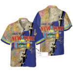 Made in New York Custom Name Hawaiian Shirt