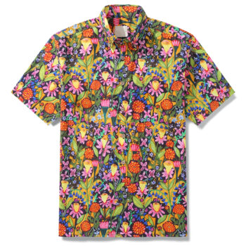 Mango Flower Fusion By Sharon Nullmeyer Hawaiian Shirt
