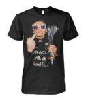 Max Verstappen Middle Finger Celebration Champions T-Shirt