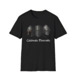 Medieval Helmets Celebrate Diversity T-Shirt
