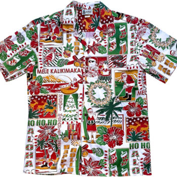 Mele Kalikimaka Ho Ho Ho Aloha Christmas Hawaiian Shirt
