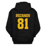 Merch Ilya Rozanov 81 Boston Hockey Raiders T-Shirt