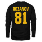 Merch Ilya Rozanov 81 Boston Hockey Raiders T-Shirt