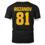 Merch Ilya Rozanov 81 Boston Hockey Raiders T-Shirt