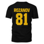 Merch Ilya Rozanov 81 Boston Hockey Raiders T-Shirt