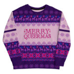 Merry Queermas Ugly Christmas Sweater 2025