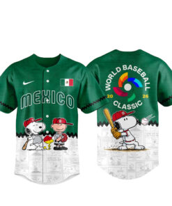 Mexico Baseball x Peanut 2026 World Baseball Classic Baseball Jersey