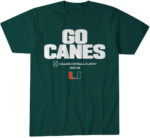 Miami Football 2025 CFP Team Slogan T-Shirt