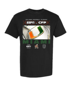 Miami Hurricanes Gameday College Football Playoff T-Shirt