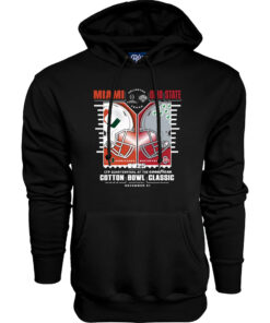 Miami Hurricanes vs. Ohio State Buckeyes 2025 Cotton Bowl Hoodie