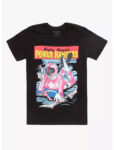 Mighty Morphin Power Rangers Pink Ranger Movie Poster T-Shirt