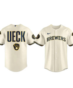 Milwaukee Brewers Mr Baseball Bob Uecker Patch Baseball Jersey