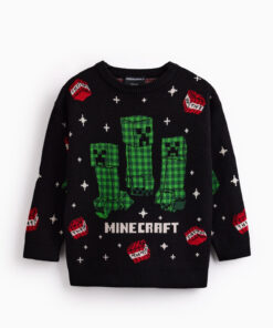 Minecraft Character TNT Ugly Christmas Sweater