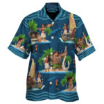 Moana And Maui Hawaiian Shirt