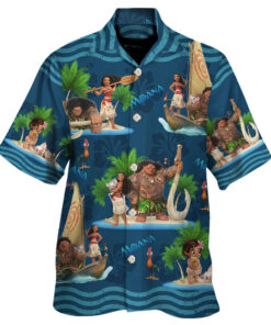 Moana And Maui Hawaiian Shirt
